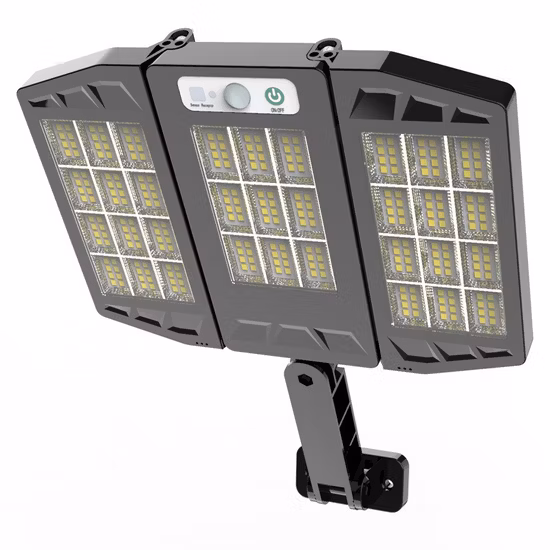 384LED 264COB Security Lights with Remote Control IP65 Waterproof Lamps 270° Wide Angle Flood Wall Lights with 3 Modes